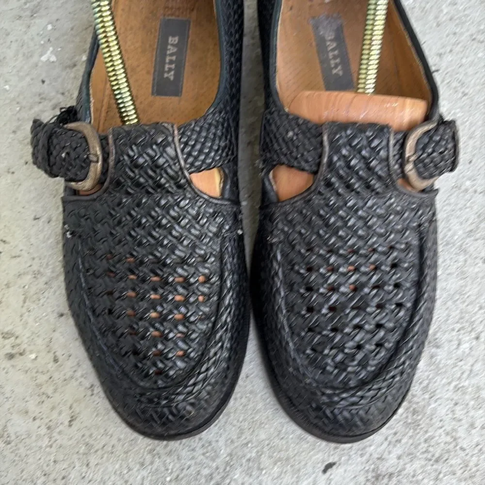 Bally Men's Sevile Woven Loafers